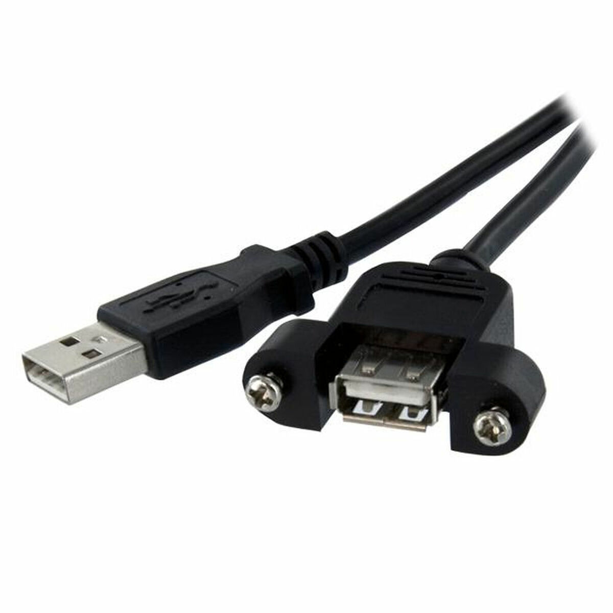 Câble USB Startech USBPNLAFAM1 USB A Noir